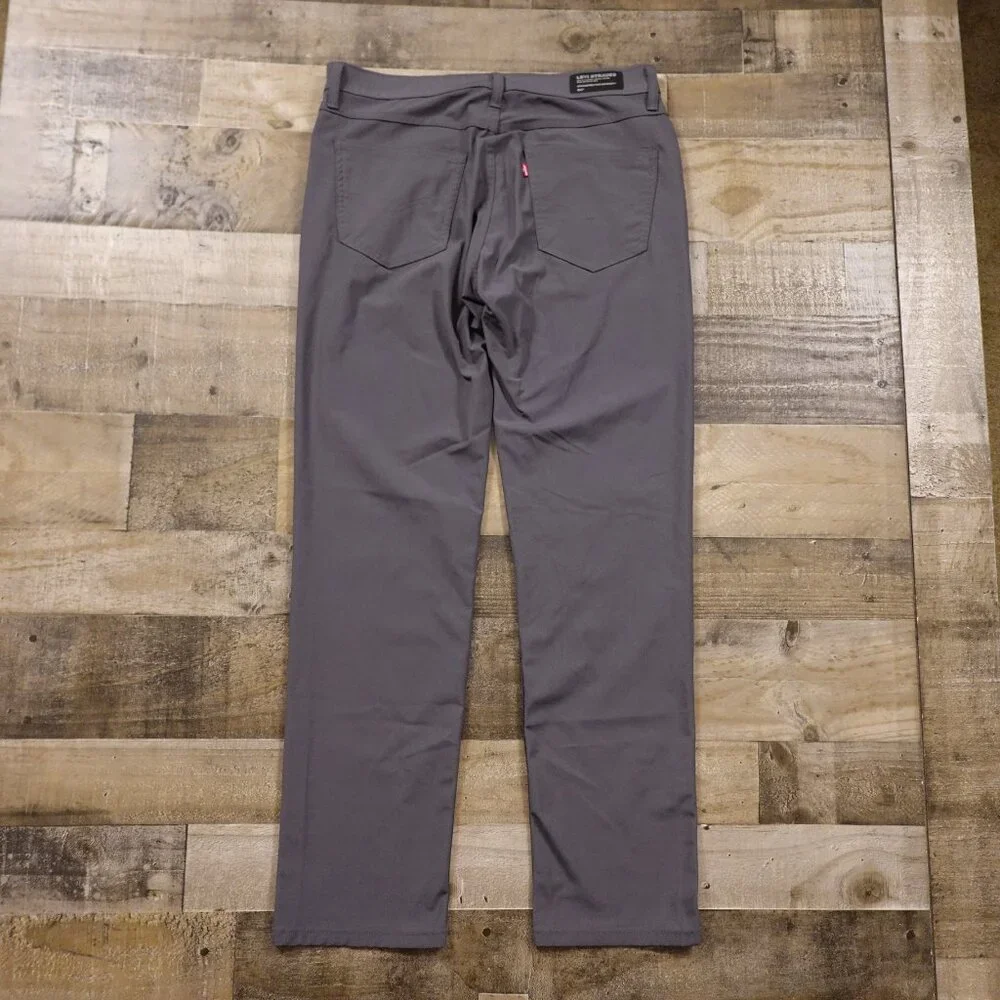 Levi’s‎ 511 Performance Pants Men’s 34x32 Gray Stretch Slim Casual Travel